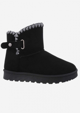 UGG style women's ankle boots in black