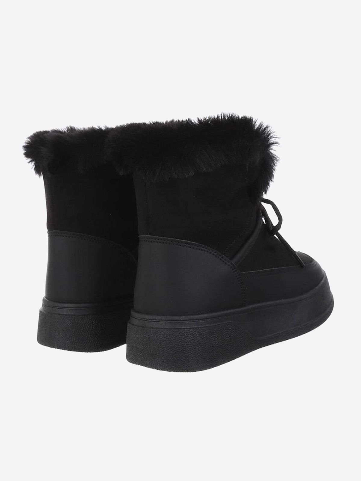Moteriški juodi žieminiai batai
