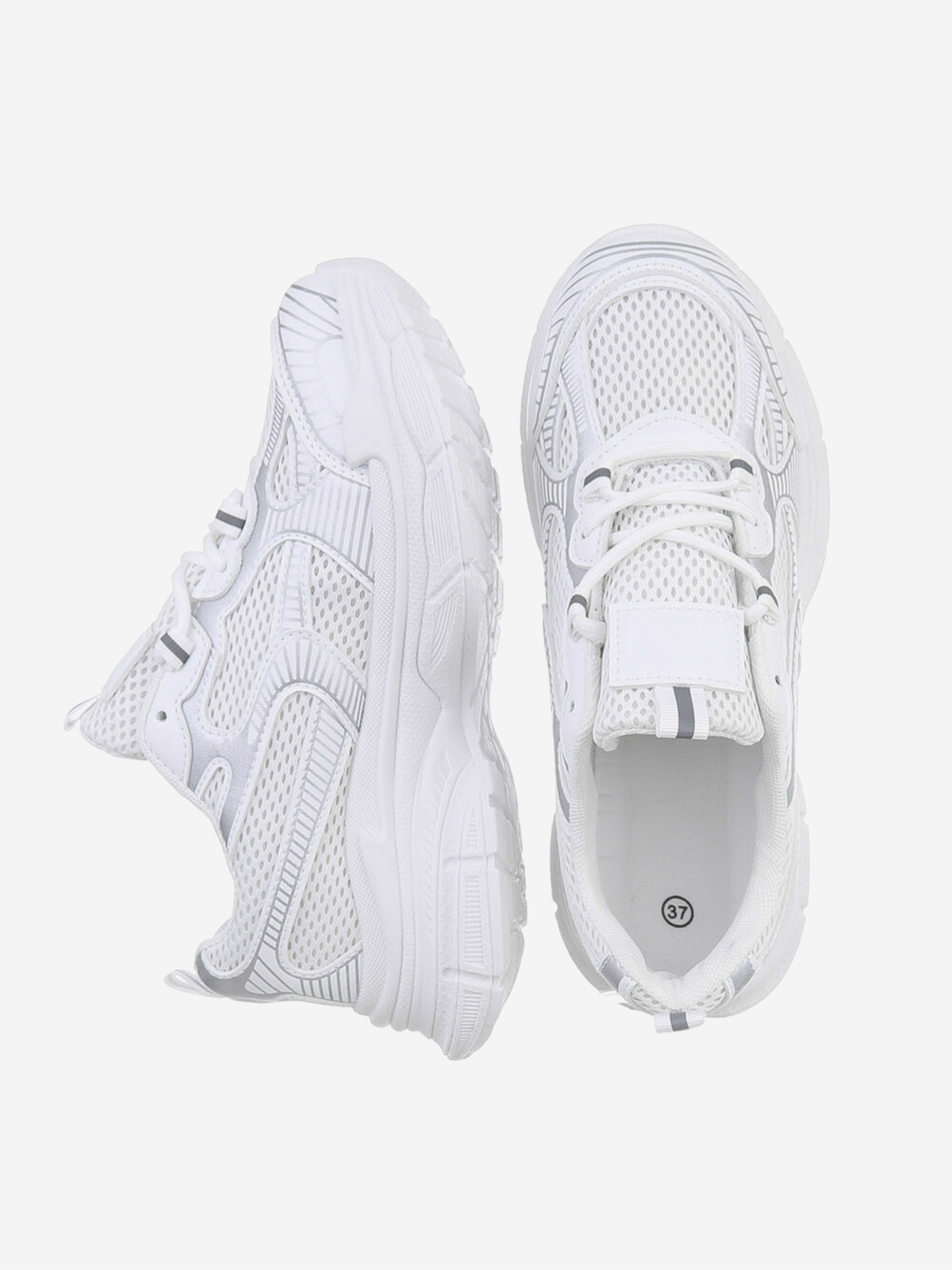 Moteriški sportiniai batai baltos spalvos